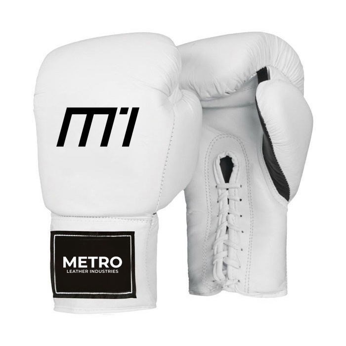 Chrome Silver Show Boxing Gloves