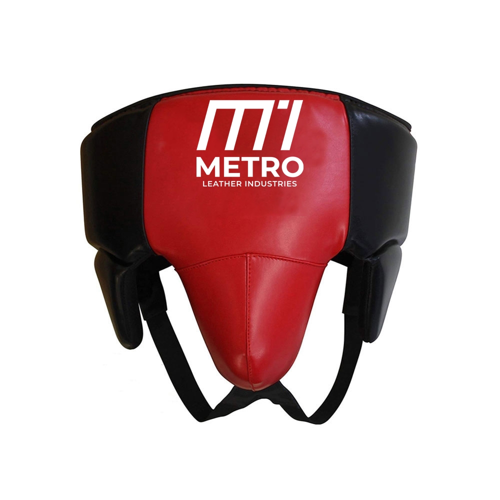 Padded Leather Groin & Abdominal Guard