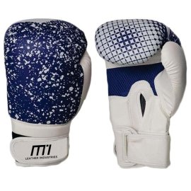 Two-Tone Grey & Black Boxing Gloves