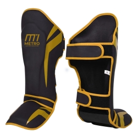 Black & Gold Executive Shin Instep